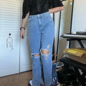 Ripped Boyfriend jeans